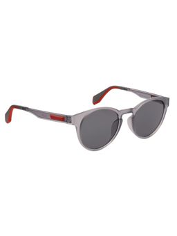MacV - Unisex Polarised & UV Protected Grey Lens Round Sunglasses (48)
