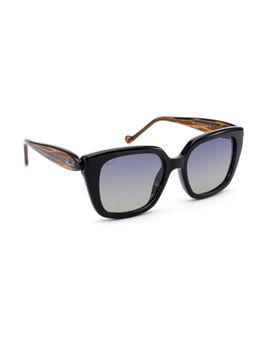 MacV - Women Polarised & UV Protected Blue Lens Square Sunglasses (52)