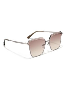 MacV - Women Polarised & UV Protected Brown Lens Butterfly Sunglasses (63)