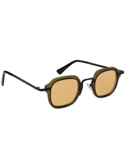 MacV - Unisex Polarised & UV Protected Orange Lens Square Sunglasses (45)