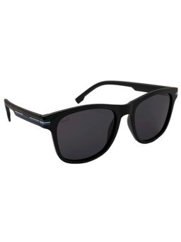 MacV - Unisex Polarised & UV Protected Black Lens Wayfarer Sunglasses (50)