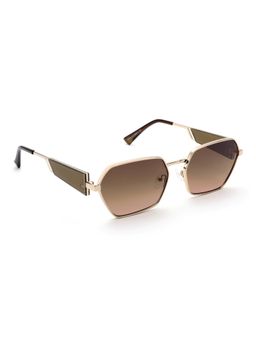 MacV - Unisex Polarised & UV Protected Brown Lens Rectangle Sunglasses (60)
