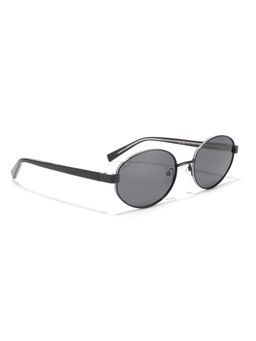MacV - Unisex Polarised & UV Protected Grey Lens Oval Sunglasses (55)
