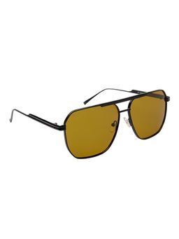 MacV - Unisex Polarised & UV Protected Yellow Lens Square Sunglasses (60)