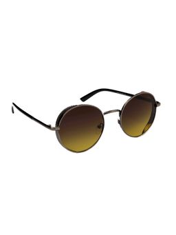 MacV - Unisex Polarised & UV Protected Green Lens Round Sunglasses (51)