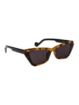MacV - Women Polarised & UV Protected Black Lens Cat Eye Sunglasses (66)