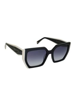 McPherson & Valentine - Women Polarised & UV Protected Black Lens Rectangle Sunglasses (53)