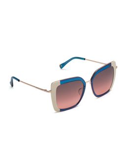 McPherson & Valentine - Women Polarised & UV Protected Pink Lens Round Sunglasses (54)