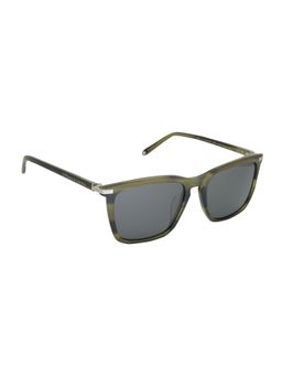 McPherson & Valentine - Unisex Polarised & UV Protected Grey Lens Rectangle Sunglasses (54)
