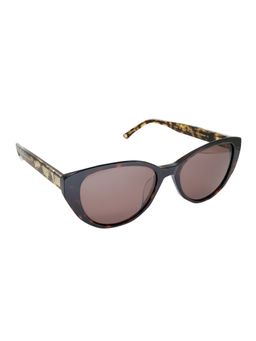McPherson & Valentine - Women Polarised & UV Protected Brown Lens Rectangle Sunglasses (57)