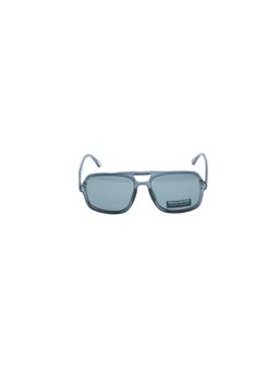 SKECHERS - Blue Acetate Full Rim Square Men Sunglasses (56)