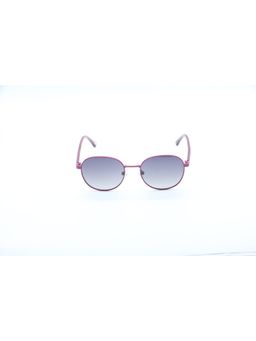 SKECHERS - Blue Metal Full Rim Round Women Sunglasses (51)