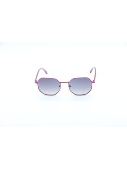 SKECHERS - Grey Metal Full Rim Butterfly Women Sunglasses (54)