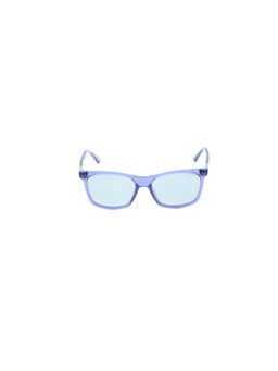 SKECHERS - Blue Acetate Full Rim Square Women Sunglasses (54)