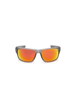 Timberland - Grey Acetate Full Rim Rectangle Men Sunglasses (65)