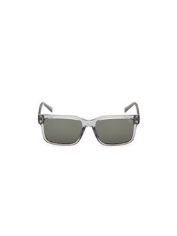 Timberland - Green Acetate Full Rim Rectangle Unisex Sunglasses (54)