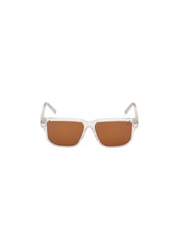 Timberland - Brown Acetate Full Rim Rectangle Unisex Sunglasses (51)