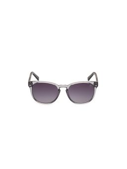 Timberland - Grey Acetate Full Rim Round Unisex Sunglasses (51)