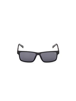 Timberland - Grey Acetate Full Rim Rectangle Unisex Sunglasses (53)
