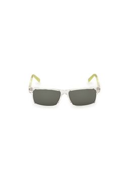 Timberland - Green Acetate Full Rim Rectangle Unisex Sunglasses (53)