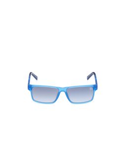 Timberland - Blue Acetate Full Rim Rectangle Unisex Sunglasses (53)