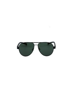 Timberland - Green Metal Full Rim Aviator Men Sunglasses (57)
