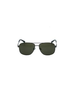 Timberland - Grey Metal Full Rim Round Men Sunglasses (57)