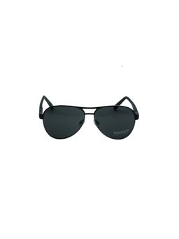 Timberland - Grey Metal Full Rim Aviator Men Sunglasses (58)