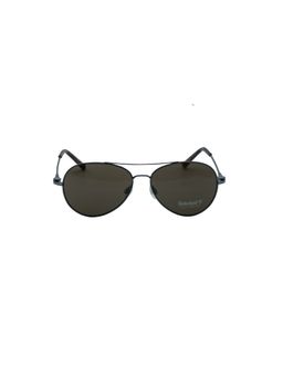 Timberland - Brown Metal Full Rim Aviator Men Sunglasses (60)