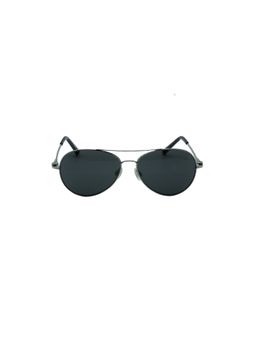 Timberland - Grey Metal Full Rim Aviator Men Sunglasses (60)