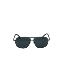 Timberland - Grey Metal Full Rim Butterfly Men Sunglasses (62)