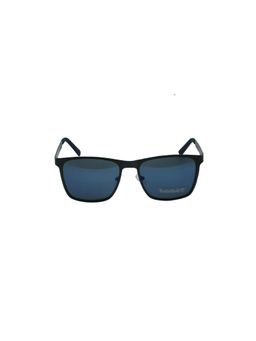 Timberland - Blue Metal Full Rim Square Men Sunglasses (57)