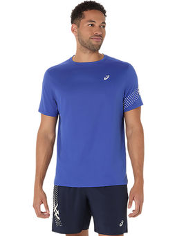 ASICS - Mens Dark Cobalt Icon Ss T-Shirt