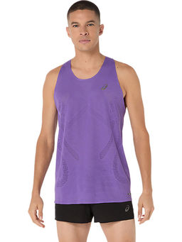 ASICS - Mens Edo Purple Metarun Singlet Tank