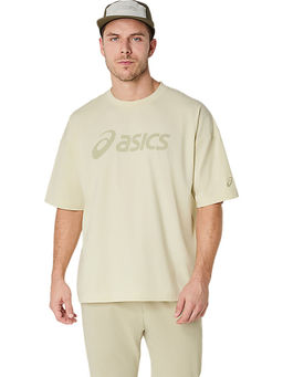 ASICS - Mens Oyster Off White Graphic Relaxed Tee