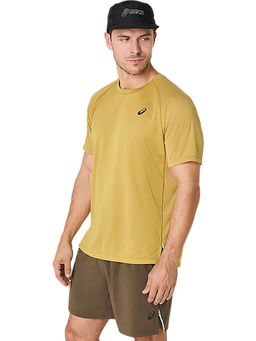 ASICS - Mens Lemongrass Actibreeze Jacquard Ss T-Shirt