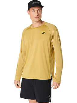 ASICS - Mens Lemongrass Actibreeze Jacquard Ls T-Shirt