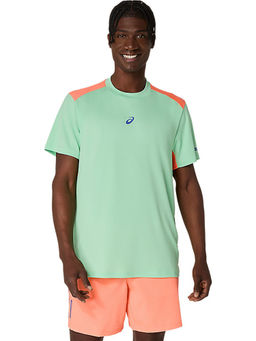 ASICS - Mens Menthol/Vivid Padel Court Ss T-Shirt