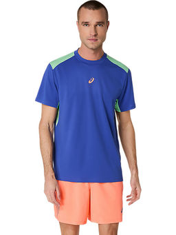 ASICS - Mens Dark Cobalt/Menthol Padel Court Ss T-Shirt