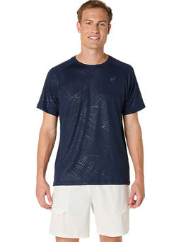 ASICS - Mens Midnight Game All Over Print Ss T-Shirt