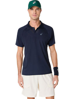 ASICS - Mens Midnight Match Actibreeze Polo T-Shirt