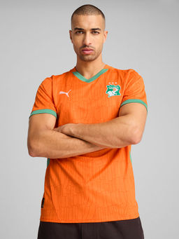 Puma - Cote d'Ivoire 2025 Mens Home Jersey Orange