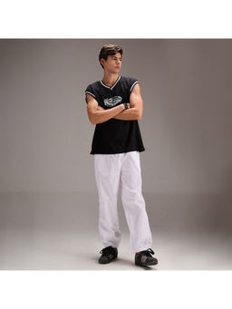 IZF - Parachute Pant & Black Cotton Basketball Style Tank Top (Set of 2)