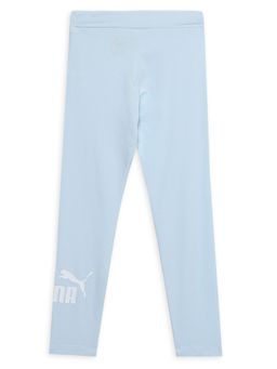 Puma - Essentials Logo Girls Blue Tights