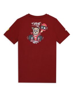 Puma - Ferrari Dylan Kids Red T-Shirt