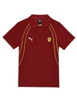Puma - Ferrari Race Kids Red Polo T-Shirt