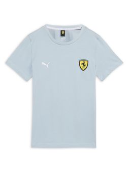 Puma - Ferrari Race Big Shield Kids Blue T-Shirt