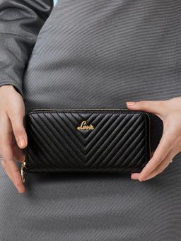 Lavie - Women's Chevron Large Zip Around Wallet (L)