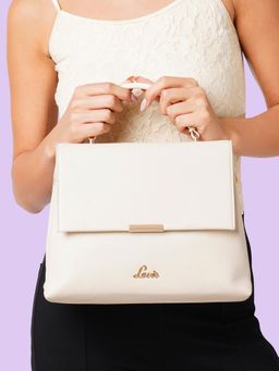 Lavie - Women's Marsh Flap Satchel (Off-White) (M)