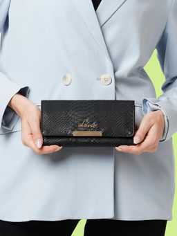 Lavie - Women's Croco Trifiano Trifold Large Wallet (L)